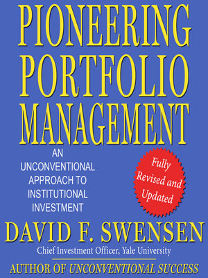 cover image of Pioneering Portfolio Management